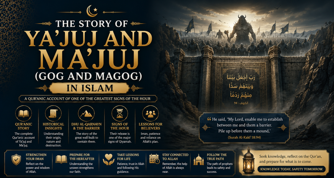 The Story of Ya'juj and Ma'juj (Gog and Magog) in Islam